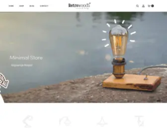 Retrowoods.com(Minimal Dekorasyon) Screenshot