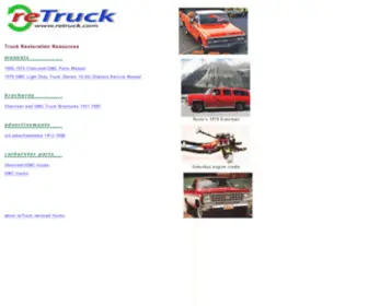 Retruck.com(Truck restoration) Screenshot