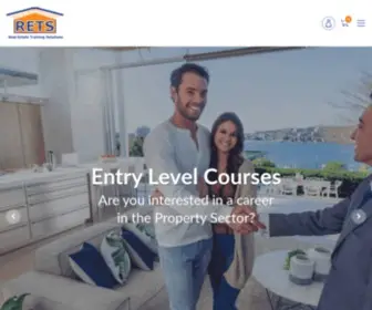 Rets.com.au(Real Estate Training Solutions (RETS)) Screenshot