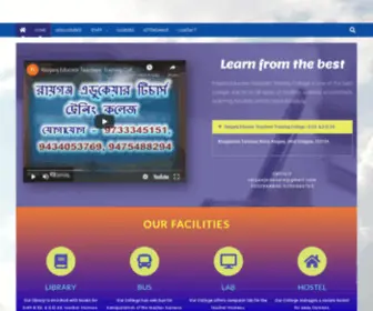 Rettc.co.in(Raiganj Educare Teachers' Training College) Screenshot
