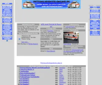 Rettungsdienst-Fotos.de(DIE RETTUNGSDIENST) Screenshot