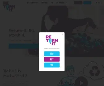 Returnit.com.au(Returnit) Screenshot