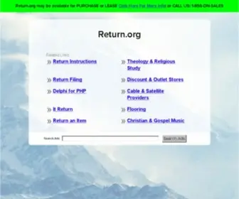 Return.org(Real Auctions) Screenshot