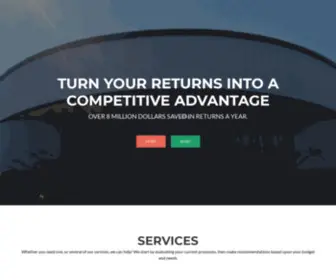 Returnsmanagement.com(3PL Services) Screenshot