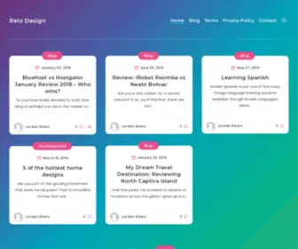 Retzdesign.com(普兰店万莉门窗工程有限公司) Screenshot
