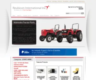 Reubicontractorparts.com(Reubicon International Inc) Screenshot