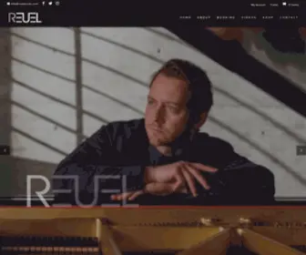 Reuelmeditz.com(Reuel is an award winning touring pianist and composer from Las Vegas) Screenshot