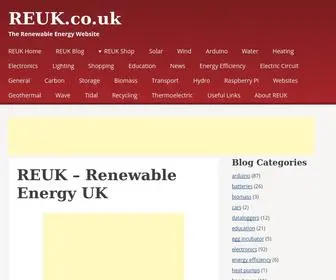 Reuk.co.uk(Renewable Energy UK) Screenshot
