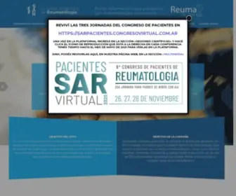 Reumaquiensos.org.ar(Reuma ¿quién sos) Screenshot