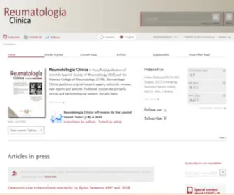 Reumatologiaclinica.org(Reumatología) Screenshot