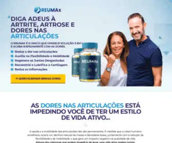 Reumax.com.br(Alívio rápido e instantâneo da dor crônica) Screenshot