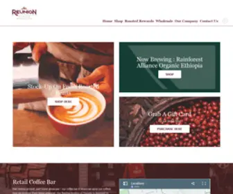 Reunionislandcoffee.com(Reunion Coffee Roasters) Screenshot