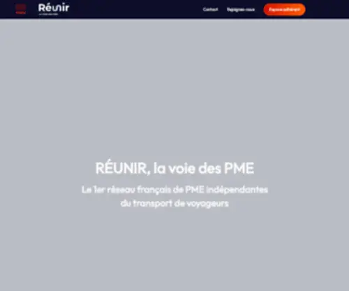 Reunir.org(Réunir) Screenshot