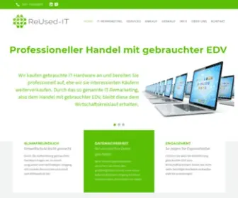 Reused-IT.de(EDV-Entsorgung in Hamburg) Screenshot