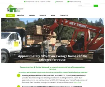 Reusenetwork.org(Donate Home) Screenshot