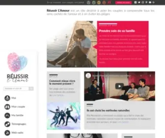 Reussirlamour.com(Réussir) Screenshot