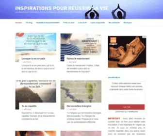 Reussirsavie.org(Inspirations pour réussir sa vie) Screenshot