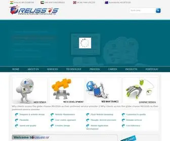 Reussis.in(Reussis Infotech) Screenshot