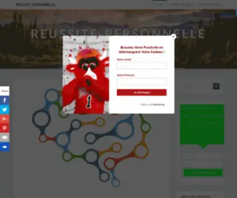 Reussite-Personnelle.com(DEVELOPPEZ VOTRE PERSONNALITE MAGNETIQUE) Screenshot