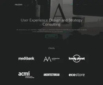 Reuten.com.au(User Experience Design and Strategy Consulting) Screenshot