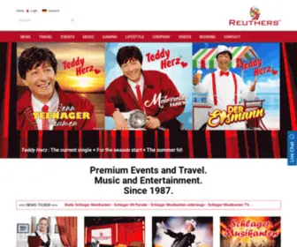 Reuthers.com(Events Travel Music Entertainment Schlager Harley) Screenshot