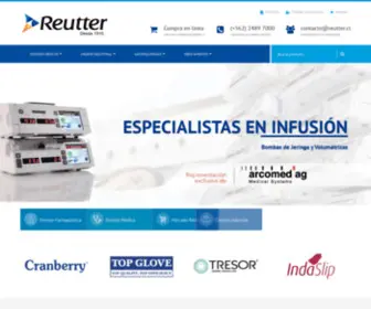 Reutter.cl(Reutter S.A) Screenshot