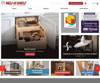 Rev-A-Shelf.co(Rev-A) Screenshot