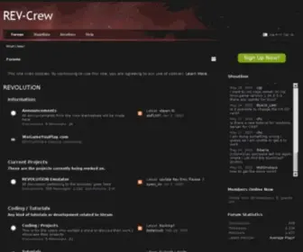 Rev-Crew.info(REVOLUTiON) Screenshot
