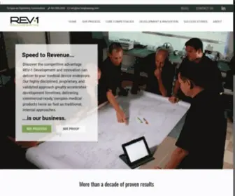 Rev1Engineering.com(Medical Device Design and Development San Diego) Screenshot