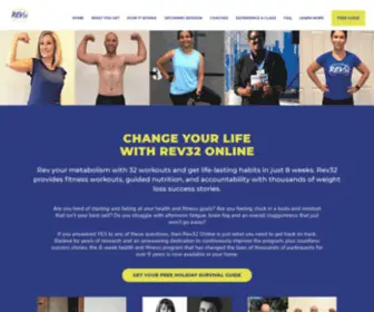 Rev32.com(Interactive Online Weight Loss Program) Screenshot