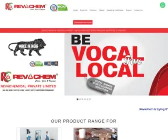 Revachemical.com(Leading Manufacturer and Supplier of Cleaning and Hygiene Chemicals for Commercial and Industrial Application) Screenshot