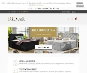 Revalmoobel.ee(Reval Mööbel  ) Screenshot