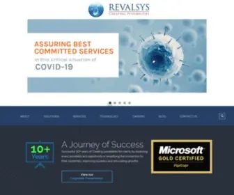 Revalsys.com(Revalsys Technologies) Screenshot