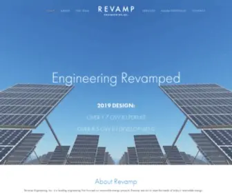 Revamp-ENG.com(Revamp Engineering) Screenshot