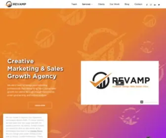 Revampagency.com(We help companies Grow By Design. Great businesses foster amazing communities. Our mission) Screenshot