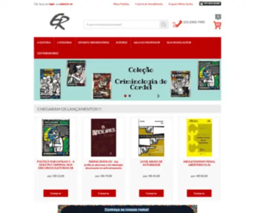 Revan.com.br(Editora Revan) Screenshot