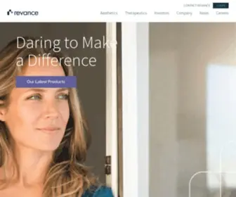Revance.com(Home) Screenshot