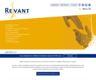 Revant.nl(Revant medisch specialistische revalidatie) Screenshot