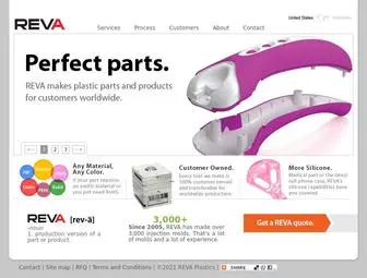 Revaplastics.com(Injection Molding) Screenshot