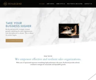 Revascend.com(Welcome) Screenshot