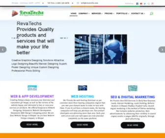 Revatechs.com(RevaTech Solutions) Screenshot