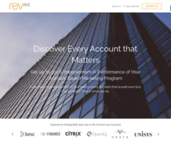 Revave.com(Marketing Consulting) Screenshot