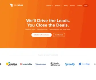 RevBoss.com(Sales Development Software & Service) Screenshot