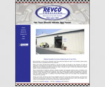 RevCoprecision.com(REVCO Precision) Screenshot