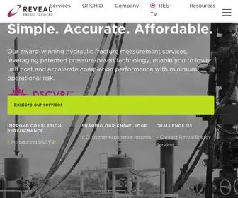 Reveal-Energy.com(Reveal Energy Services) Screenshot