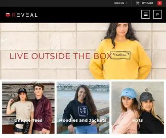 Revealbrand.com(REVEAL Brand Inspired Apparel) Screenshot