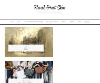 Revealgreatskin.com(Reveal Great Skin with the Top Skin Care Products) Screenshot