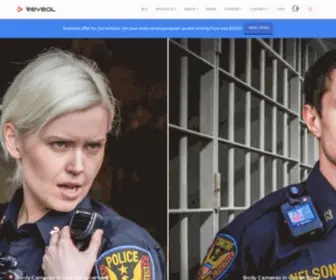 Revealmedia.com(Body Cameras and Evidence Management Solutions) Screenshot