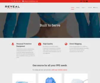 Revealmedicalinc.com(Personal Protective Equipment (PPE)) Screenshot