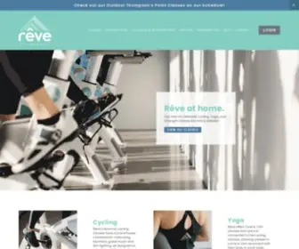 Revecyclingstudio.com(Reve Cycling Studio) Screenshot